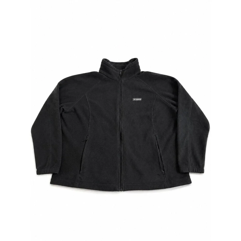 Columbia Black Fleece Jacket (3X)